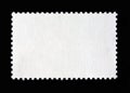 Blank postage stamp